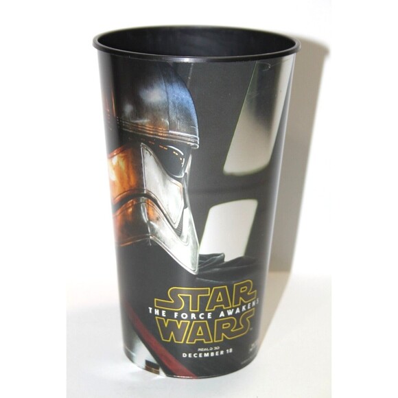 Star Wars The Force Awakens Cinemark Cinemas 2015 Movie Theater 44oz Cup - Picture 8 of 8